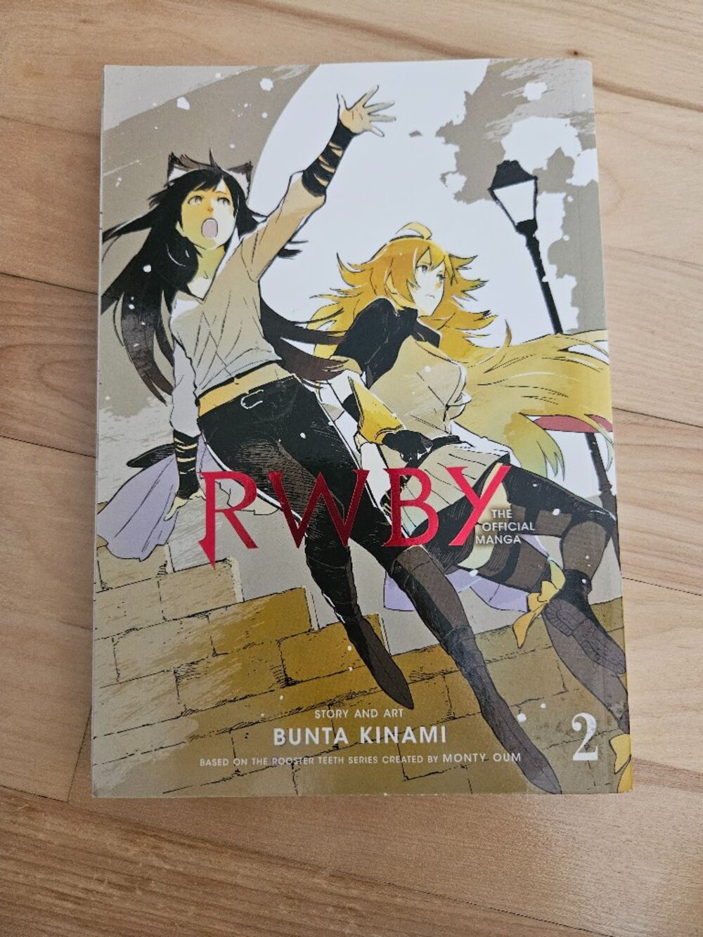 3/$15 rwby manga volume 2